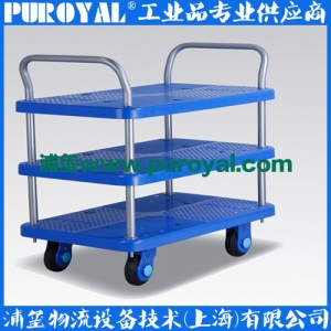 靜音手推車(chē) 超靜音PLA200-T3-D 三層車(chē)板式